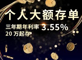 个人大额存单